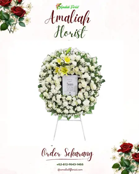 Krans Bunga Duka Jetiskarangpung